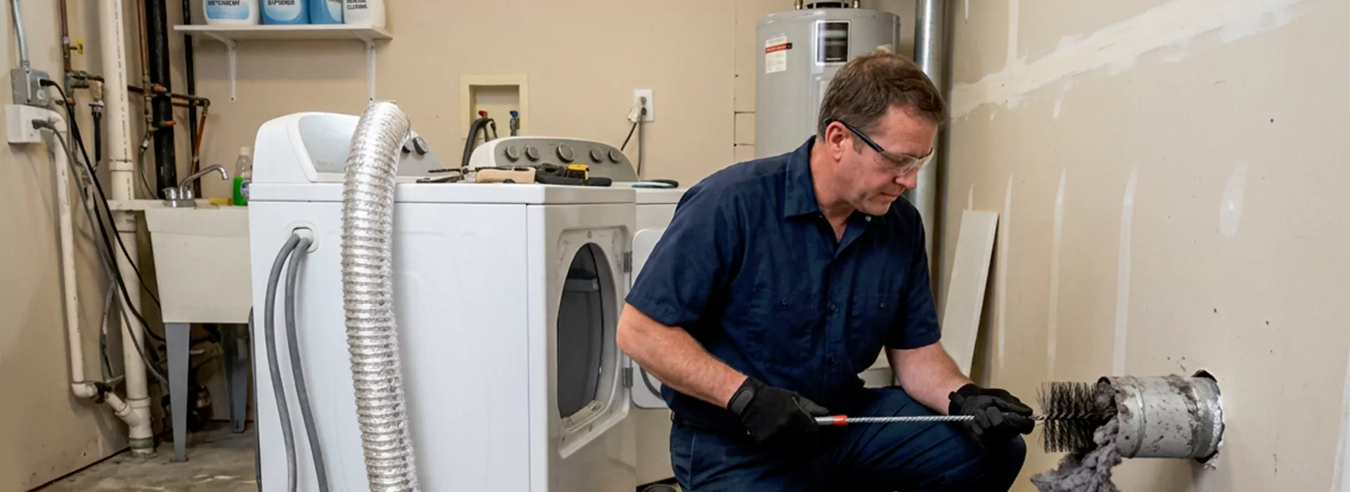 Clogged Dryer Vent Repair in Cherry Hill Township, New Jersey