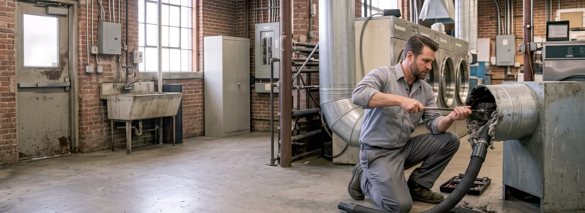 Industrial Dryer Vent Cleaning Cherry Hill Township, NJ