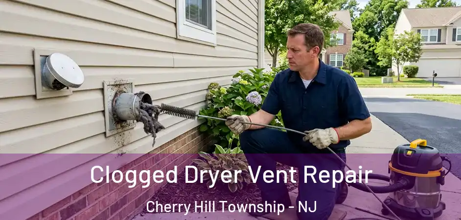  Clogged Dryer Vent Repair Cherry Hill Township - NJ