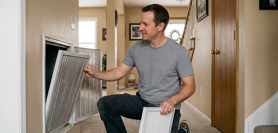 AC Air Filter Replacement in Cherry Hill Township, NJ