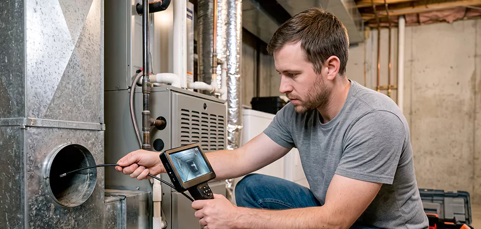 Air Duct Camera Inspection in Cherry Hill Township, NJ