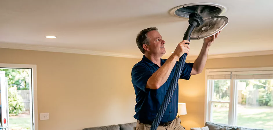 Residential Air Vent Cleaning in Cherry Hill Township, NJ