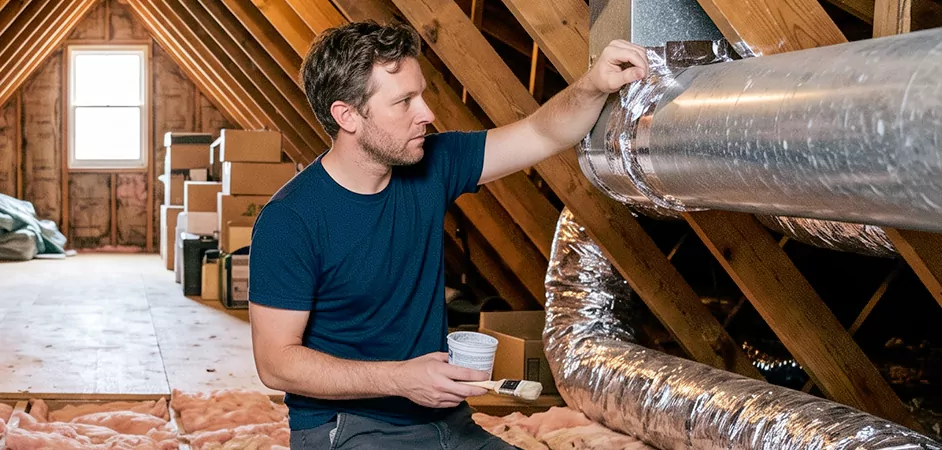 Duct Board Leak Repair in Cherry Hill Township