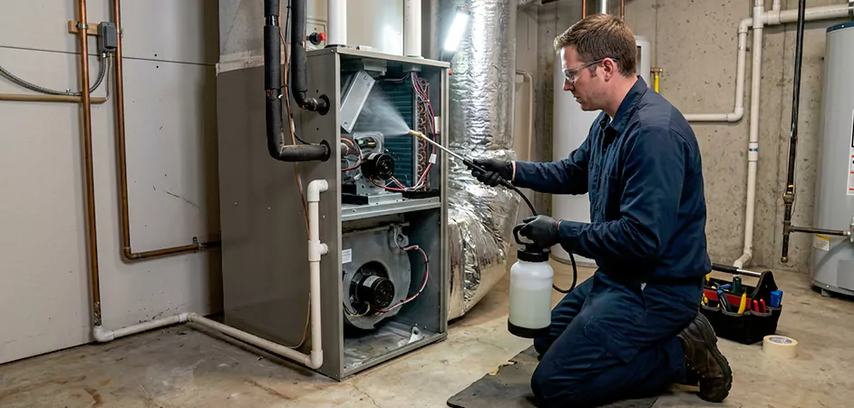 Air Handler Antimicrobial Treatment in Cherry Hill Township