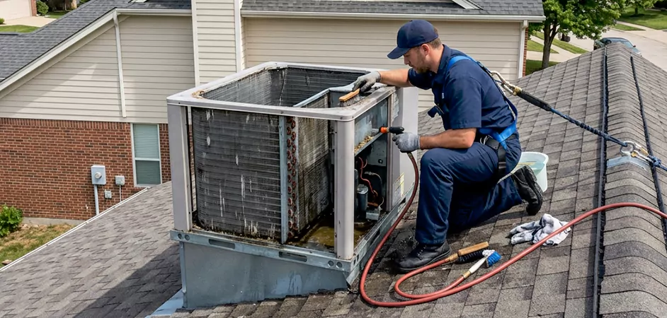 Rooftop Unit Cleaning in Cherry Hill Township