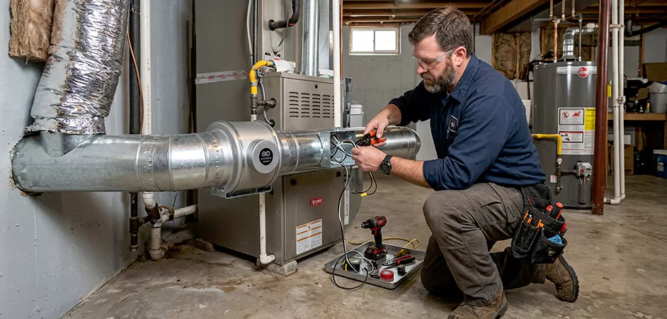 Booster Fan Installation in Cherry Hill Township