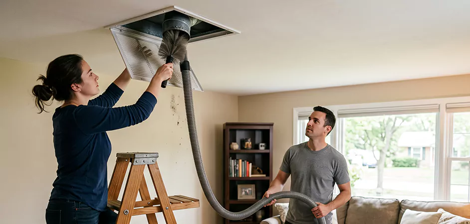 Roof and Wall Exhaust Cap Cleaning in Cherry Hill Township
