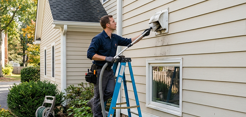 Exterior Vent Cap Cleaning in Cherry Hill Township